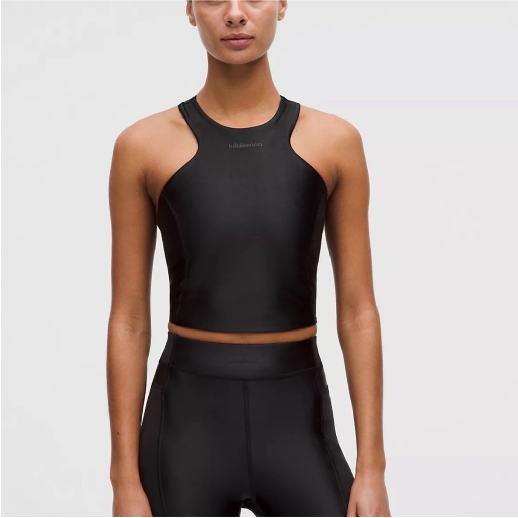 Lululemon Satin Shine Tank Top Medium Support Size 14